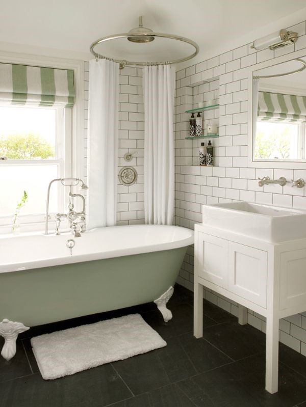 Green and White Bathroom Ideas | Sanctuary Bathrooms